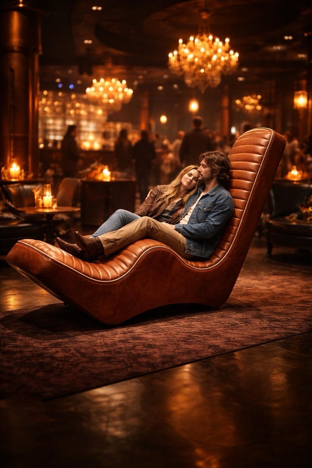 SELLONE — Highway '69, livrea cognac, lounge serale
